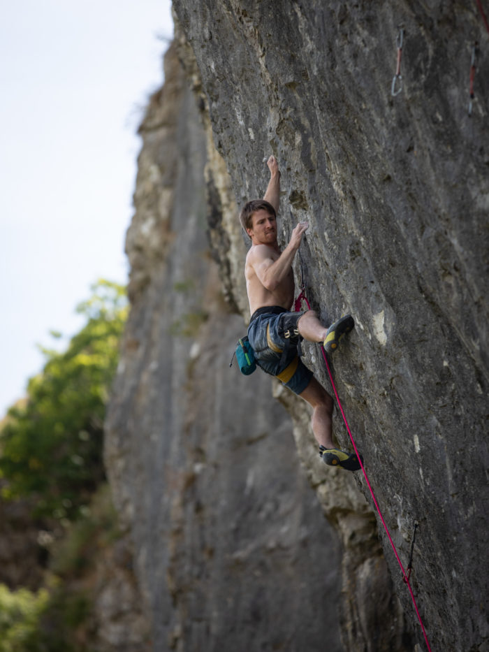 Depot Climbing Athlete Sends Northern Lights Depot Climbing Depot